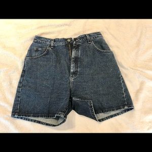 LEE jeans shorts regular waist traditional blue